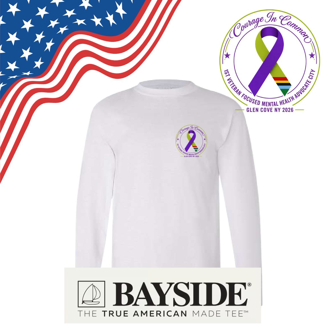 Courage in Common Veteran Awareness Sweater