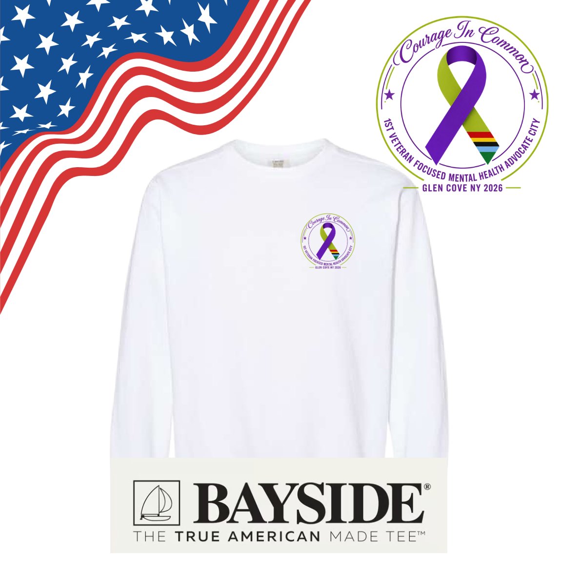 Courage in Common Veteran Awareness Sweater - Alternate Style